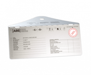 ABS Systemschild